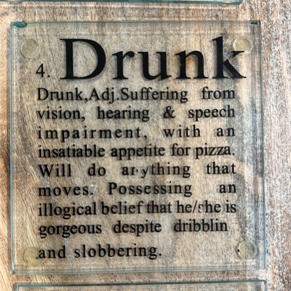 Glass Drink Coasters - Picture 5 of 7